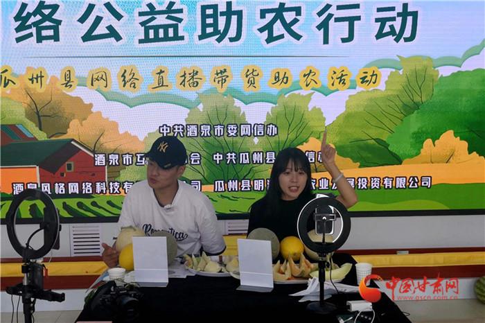 酒泉肃州：新青年聚力新梦想 电商助农耕耘希望田野